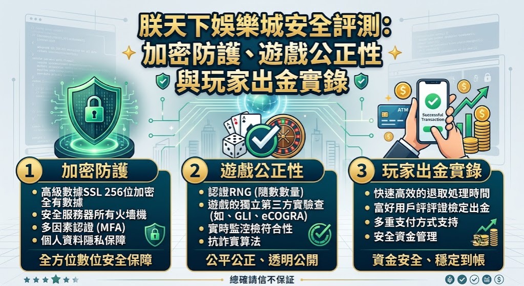 立即體驗頂級加密防護，安全暢玩秒出金！
